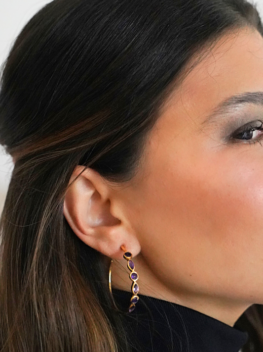 Daria Hoop Earrings