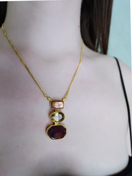 Trion Fire Element Necklace