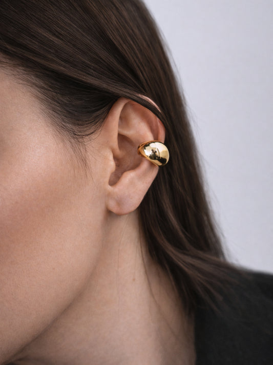 Beja Gold Earcuff