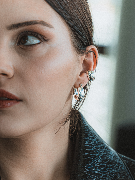 Beja Silver Earrings