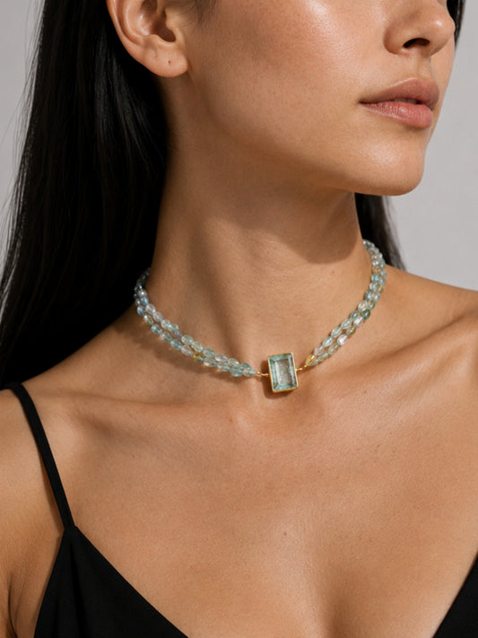 Marina Water Element Choker Kolye