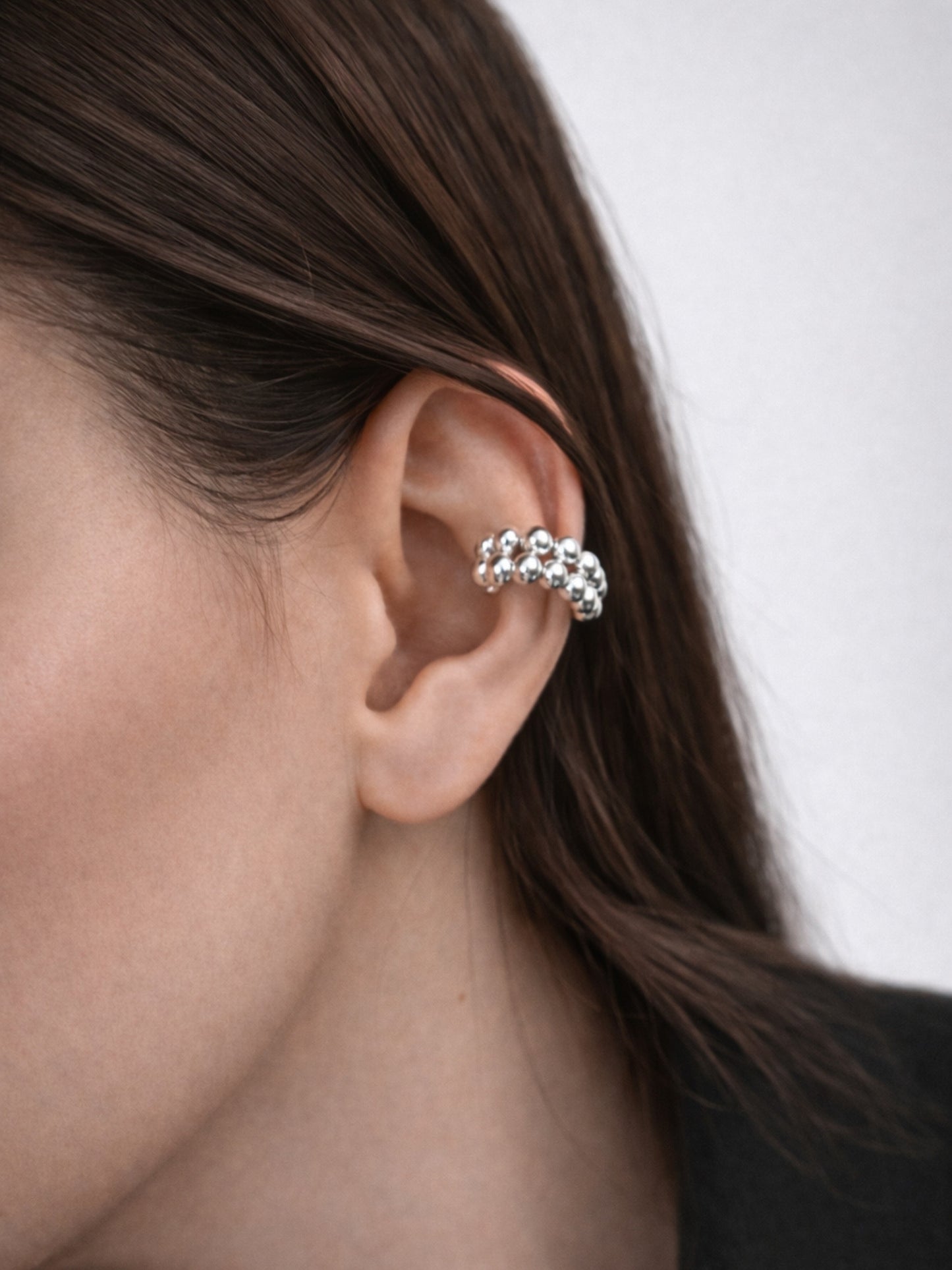 Bona Silver Earcuff