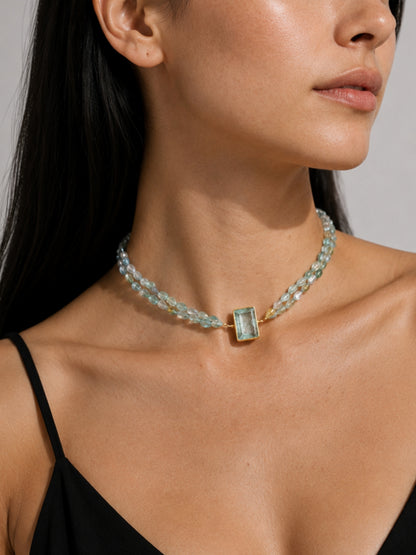 Marina Water Element Choker Kolye
