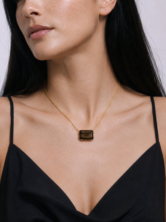 Smoky Earth Element Kolye